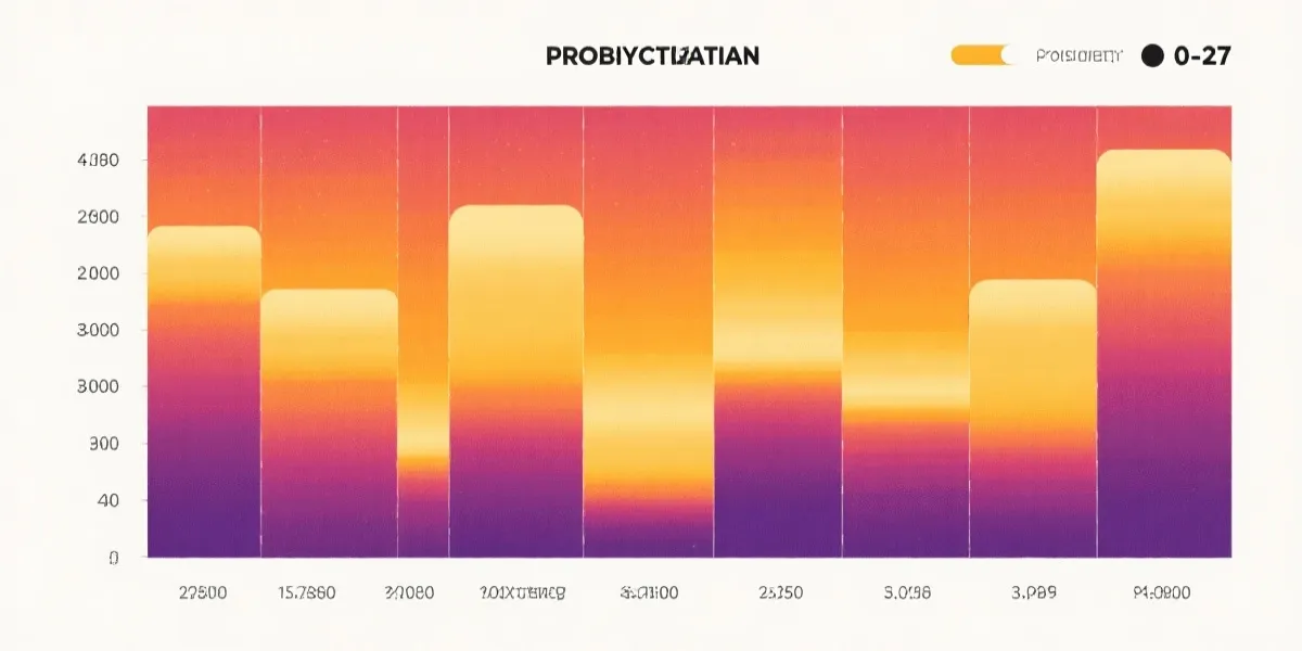 和值分布热力示意