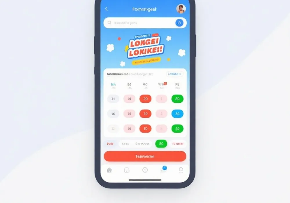 移动端结果与走势示意